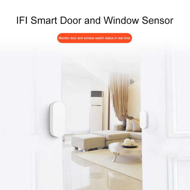 DY-MC400A WiFi Smart Linkage Home Door and Window Detector, Support Voice Control & APP Remote Control DY-MC400A WiFi Smart Linkage Home Door and Window Detector, Support Voice Control & APP Remote Control